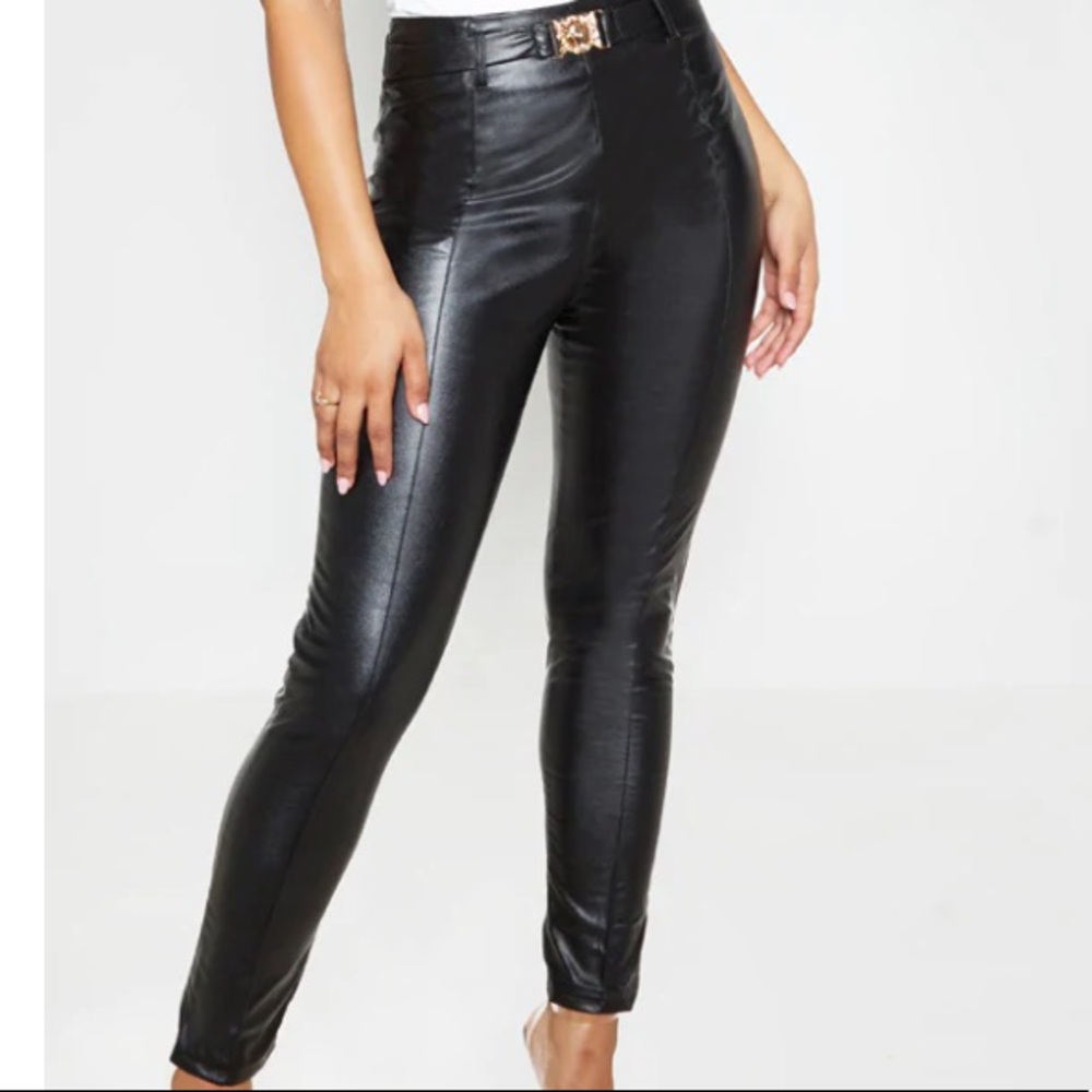 Black Leather Pants $10-25 Sale